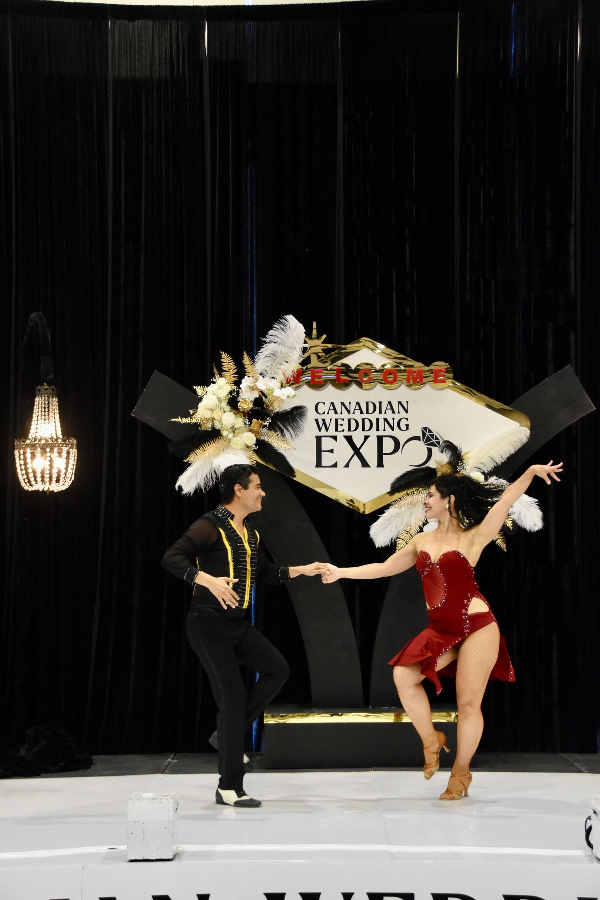 Canadian Wedding Expo — Salsa hand flair